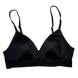 Pink Victoria Secret Black Bra